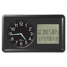 Load image into Gallery viewer, Atomic DayClock 10" Display with Black Frame