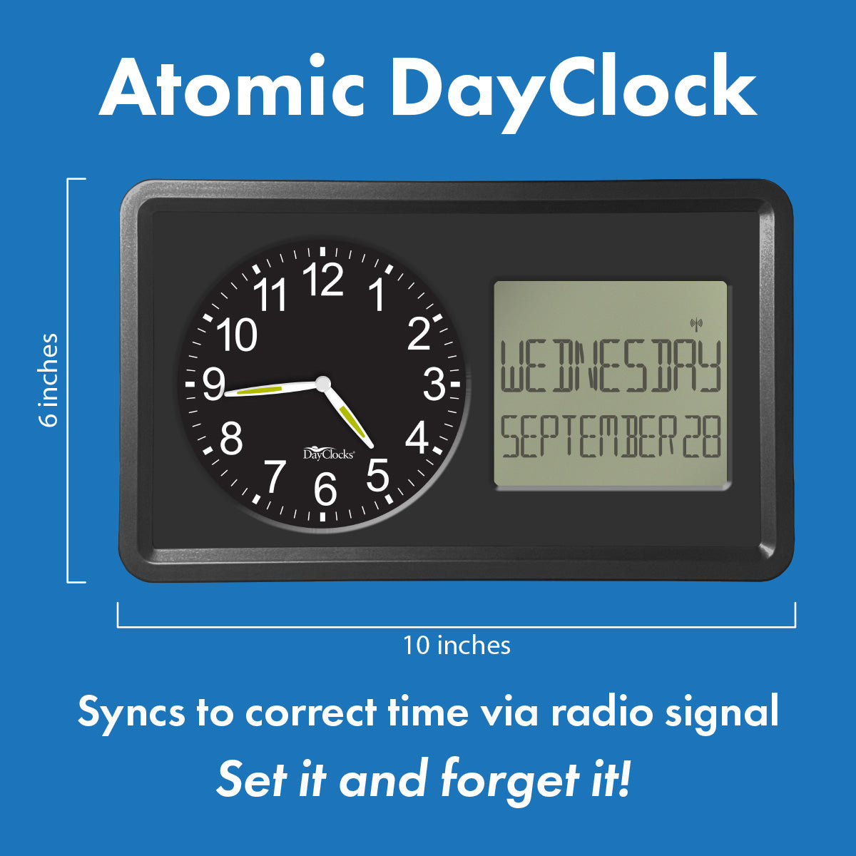 Atomic DayClock 10