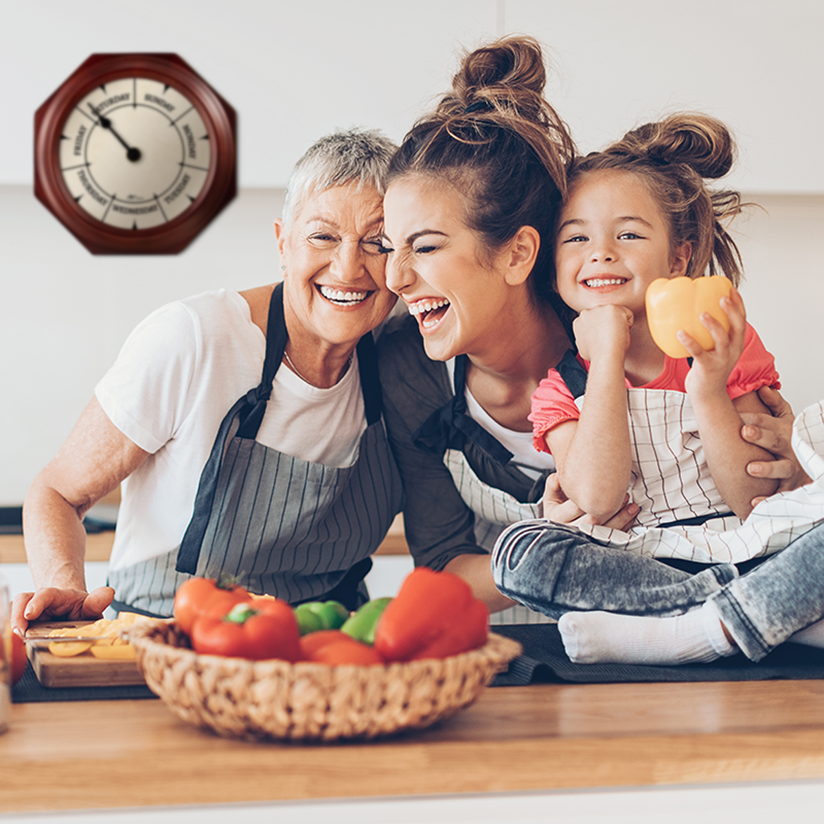 kitchen wall clock