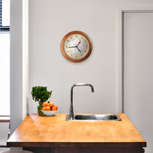 Load image into Gallery viewer, DayClocks Time & Day-of-the-Week 13" Wall Clock with Maple Accent