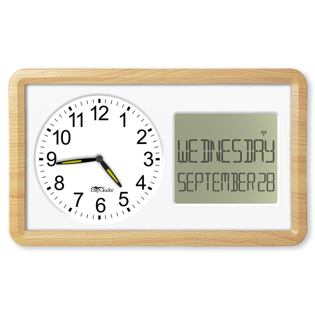 Only Clocks Atomic DayClock 10