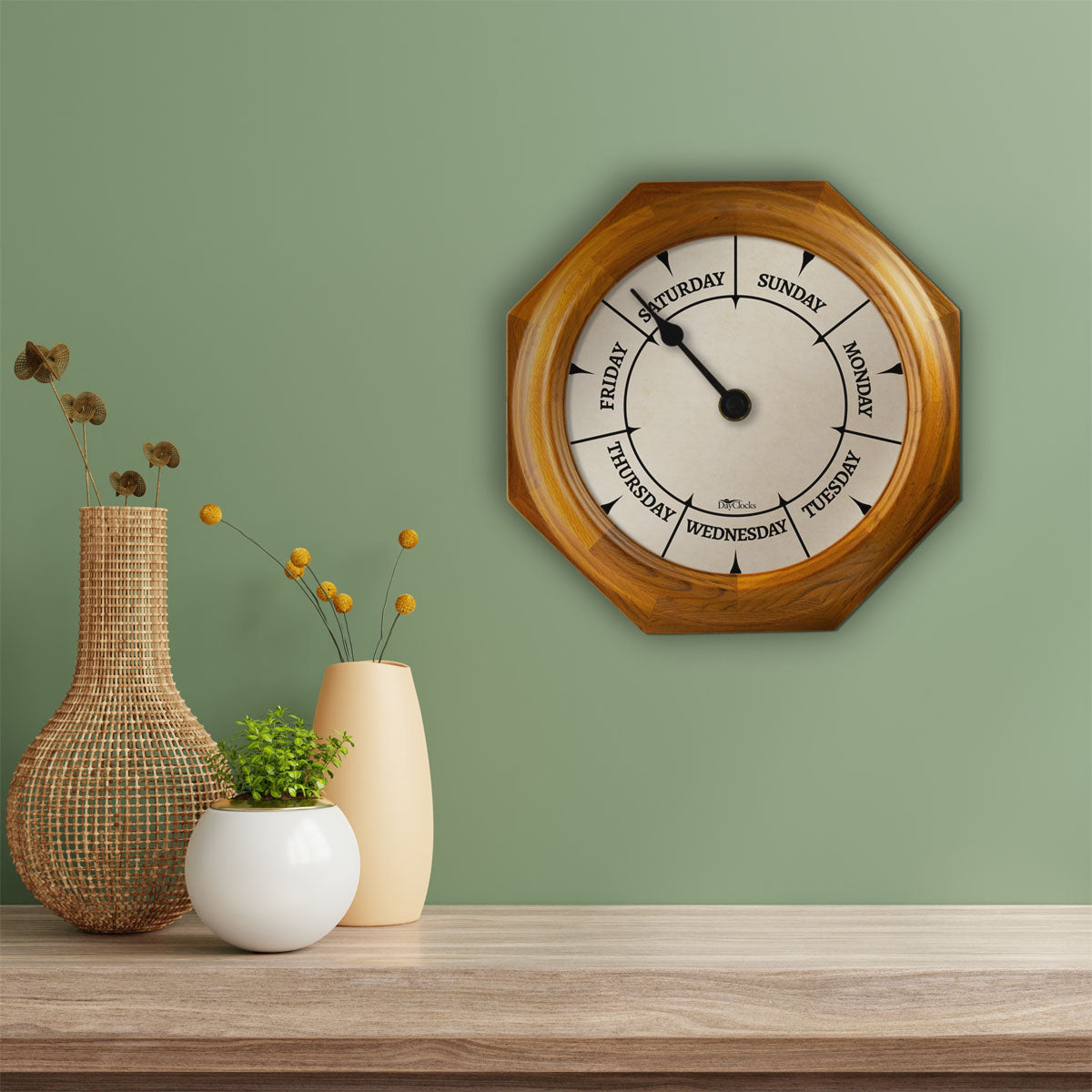 The Original Day-of-the-Week Wall Clock! – DayClocks