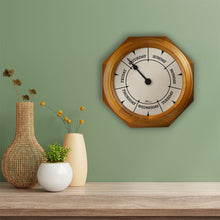 Load image into Gallery viewer, DayClocks Day-of-the-Week 10&quot; Wall Clock with Oak Wood Frame

